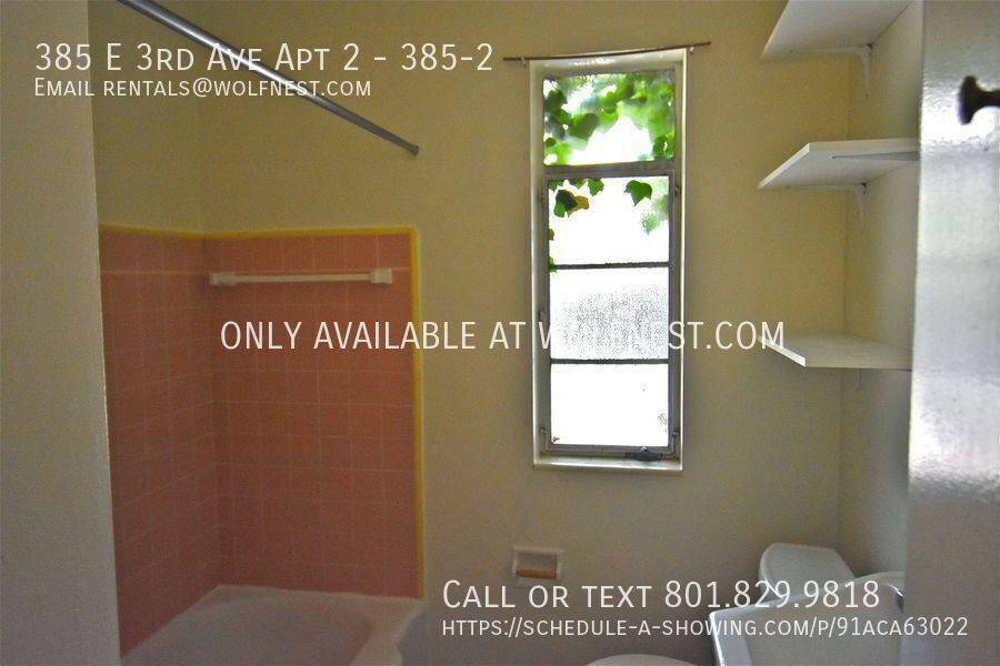 Apartment for rent at 385 E 3rd Ave #2, Salt Lake City, UT 84103