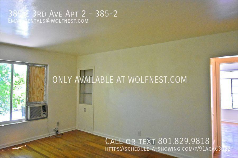 Apartment for rent at 385 E 3rd Ave #2, Salt Lake City, UT 84103
