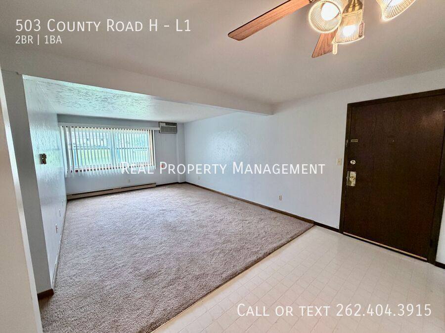 Apartment for rent at 503 County Rd H #L1, Kewaskum, WI 53040