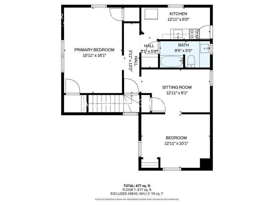 Apartment for rent at 1721 3rd St SE #2, Canton, OH 44707