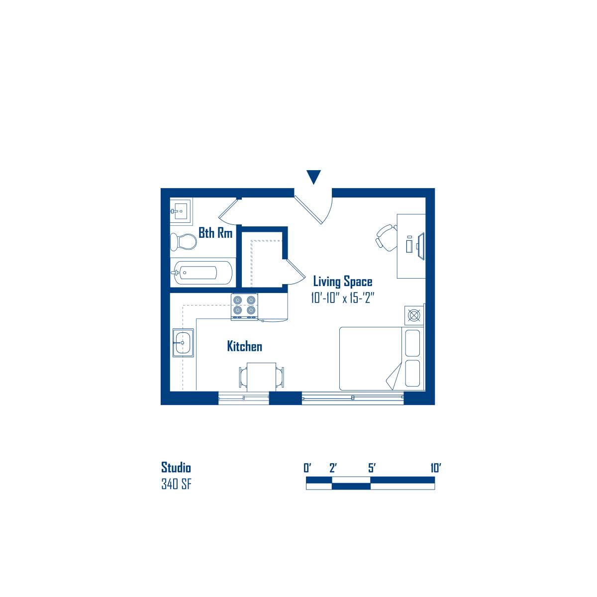 Apartment for rent at 1721 Humboldt St #203, Denver, CO 80218
