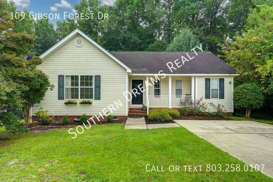 House for rent at 109 Gibson Forest Dr, Lexington, SC 29072
