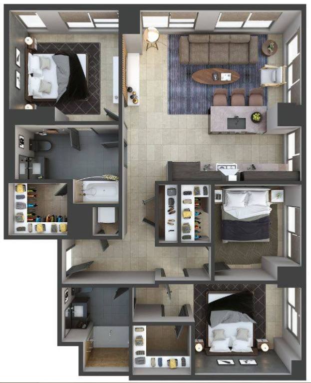 Apartment for rent at 939 W Washington, Chicago, IL 60607
