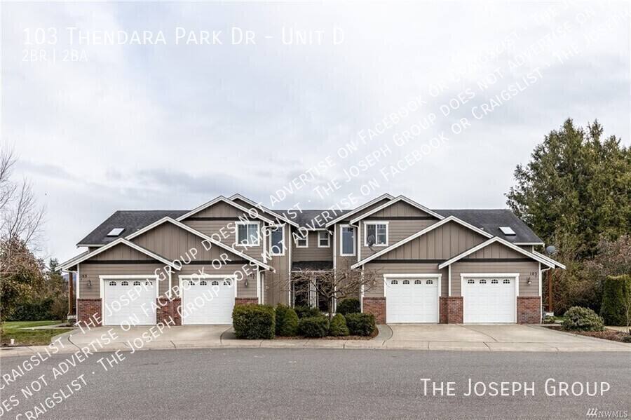 Townhouse for rent at 103 Thendara Park Dr #D, Everson, WA 98247