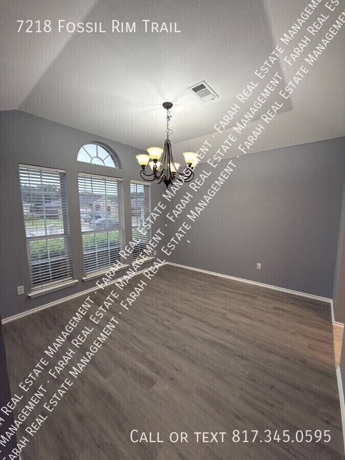House for rent at 7218 Fossil Rim Trail, Arlington, TX 76002