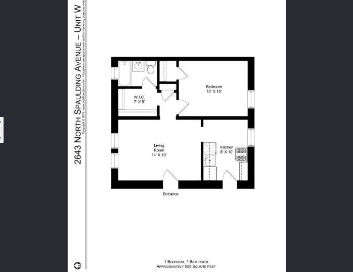 Apartment for rent at 2643 N Spaulding Ave #2, Chicago, IL 60647