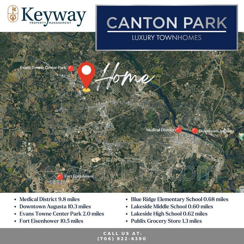 Townhouse for rent at 4500 Chestnut Trail, Evans, GA 30809