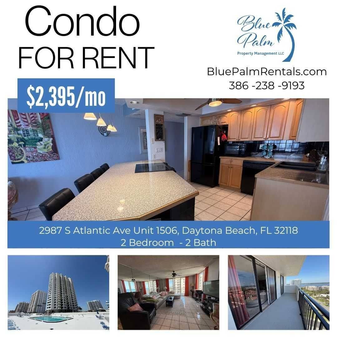 Apartment for rent at 2987 S Atlantic Ave, Daytona Beach, FL 32118