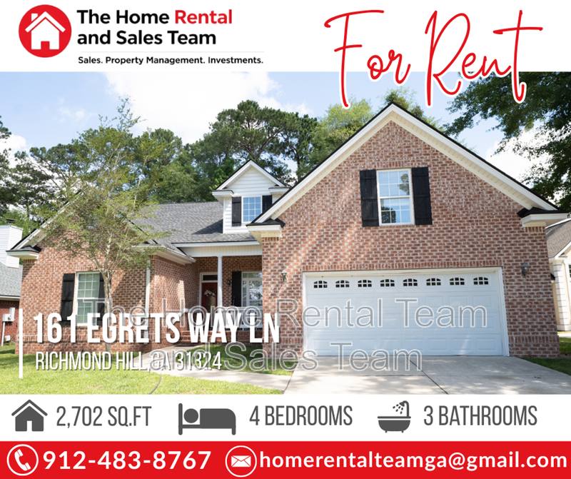 House for rent at 161 Egrets Way Lane, Richmond Hill, GA 31324