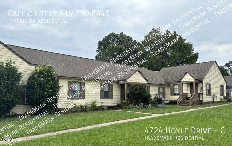 Apartment for rent at 4724 Hoyle Dr #C, Raleigh, NC 27604