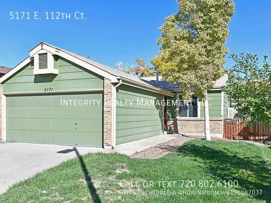 House for rent at 5171 E 112th Court, Denver, CO 80233