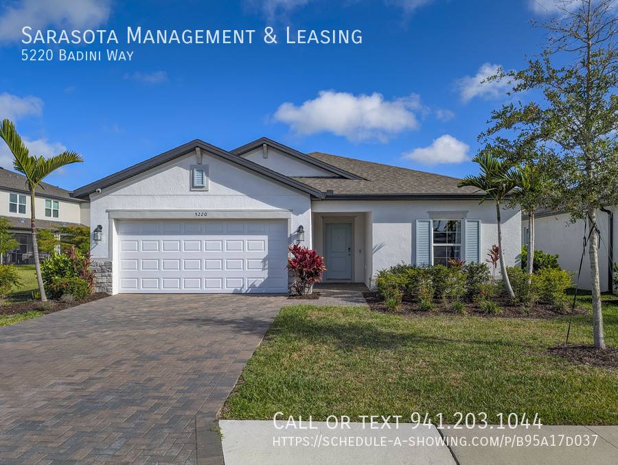 House for rent at 5220 Badini Way, Palmetto, FL 34221