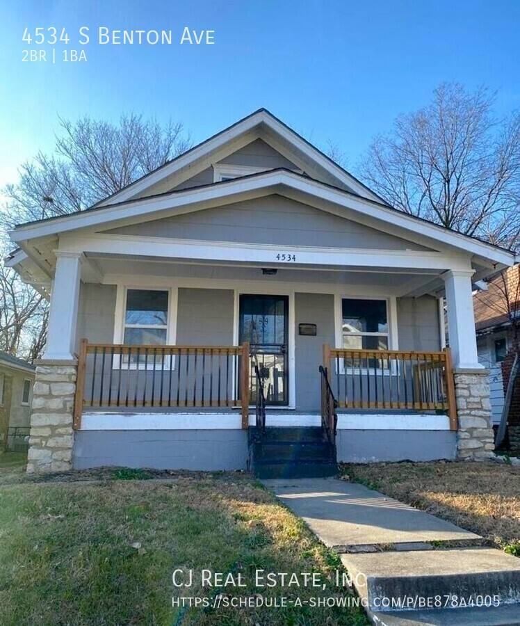 House for rent at 4534 S Benton Ave, Kansas City, MO 64130