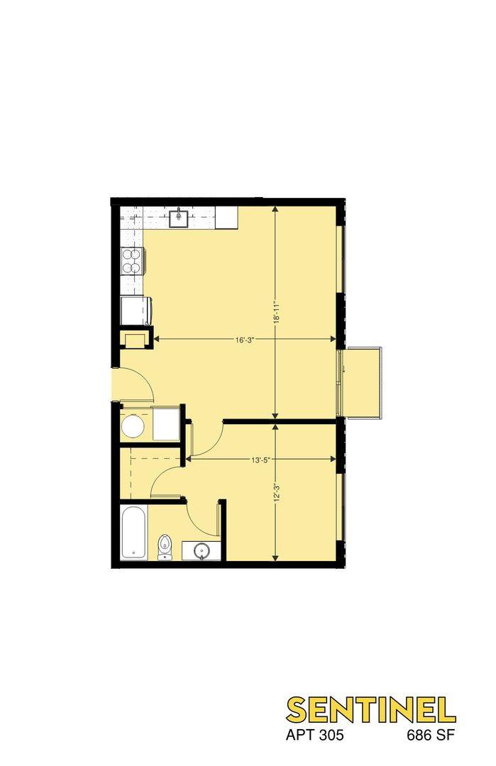 Apartment for rent at 1130 N Harvey Ave, Oklahoma City, OK 73103