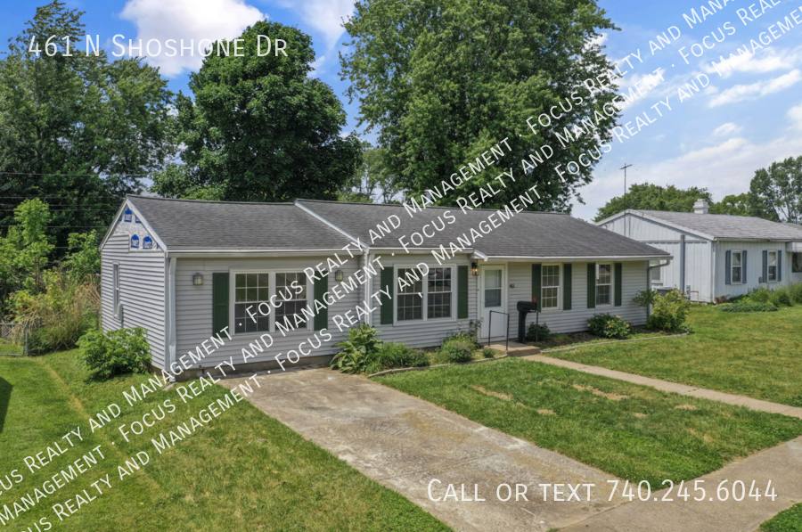 House for rent at 461 N Shoshone Dr, Lancaster, OH 43130
