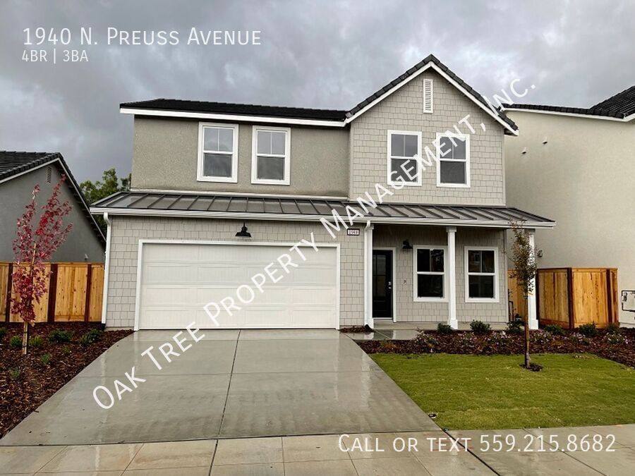 House for rent at 1940 N Preuss Ave, Clovis, CA 93619