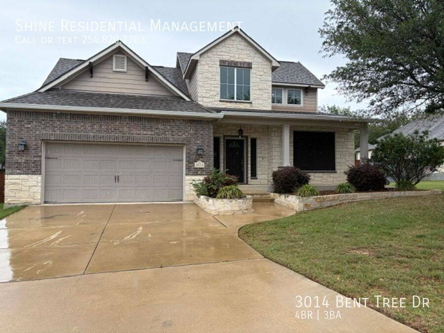 House for rent at 3014 Bent Tree Dr, Nolanville, TX 76559