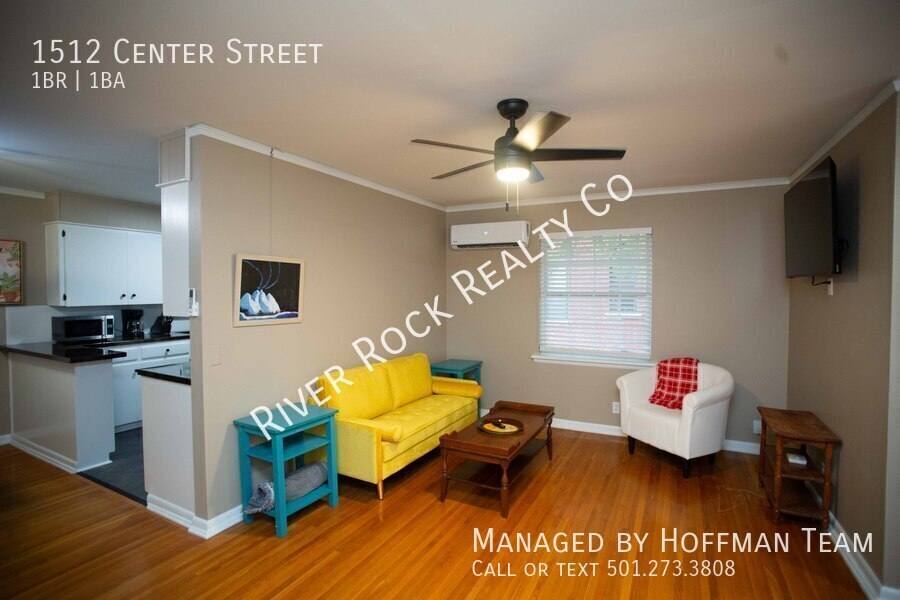 House for rent at 1512 Center St, Little Rock, AR 72202