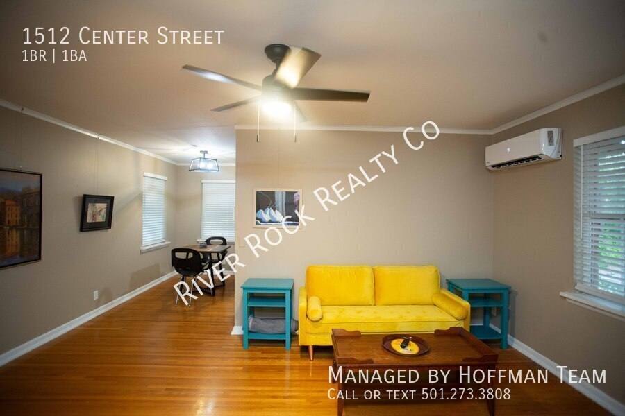 House for rent at 1512 Center St, Little Rock, AR 72202