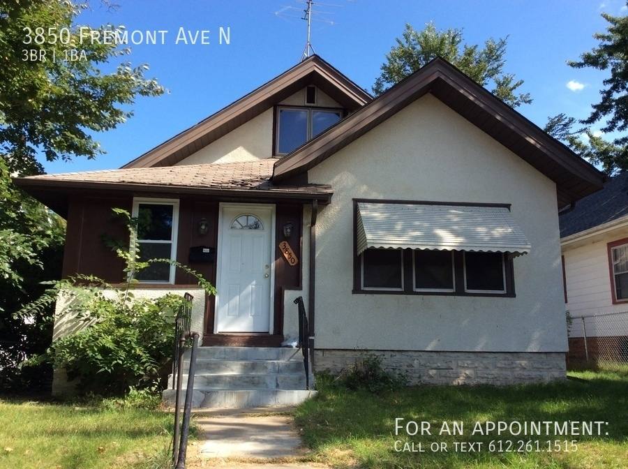 House for rent at 3850 Fremont Ave N, Minneapolis, MN 55412