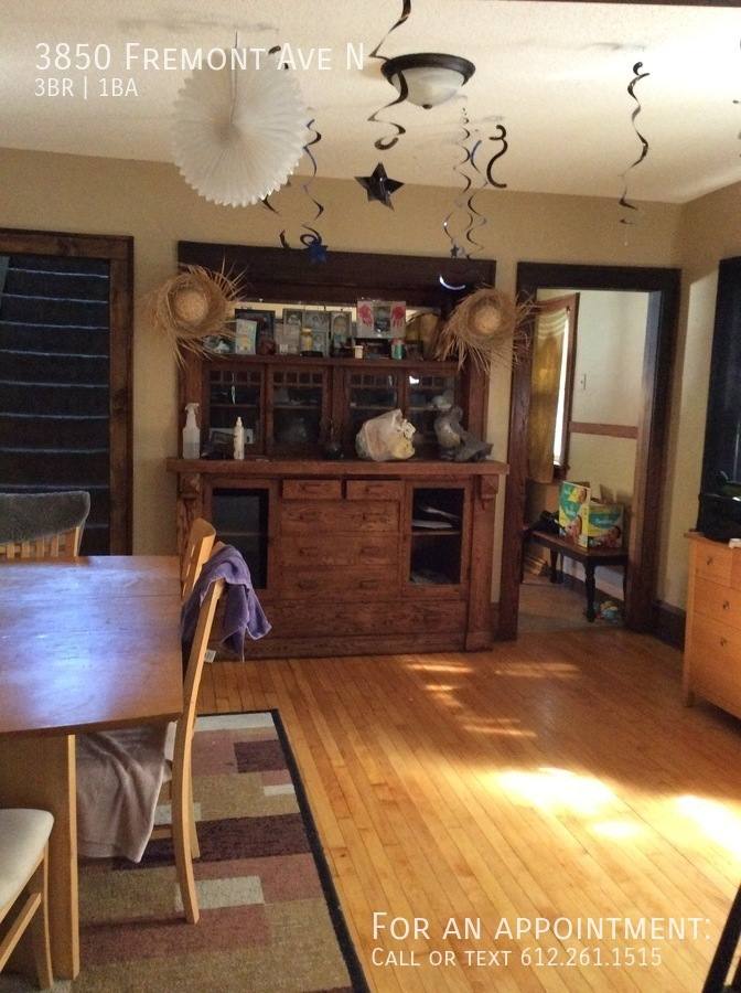 House for rent at 3850 Fremont Ave N, Minneapolis, MN 55412