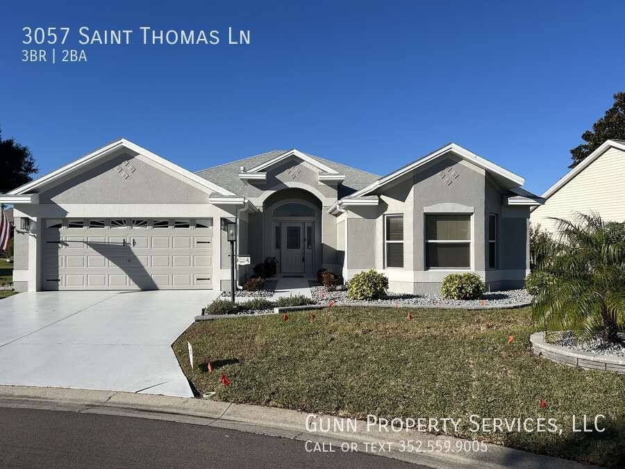 House for rent at 3057 Saint Thomas Lane, The Villages, FL 32162