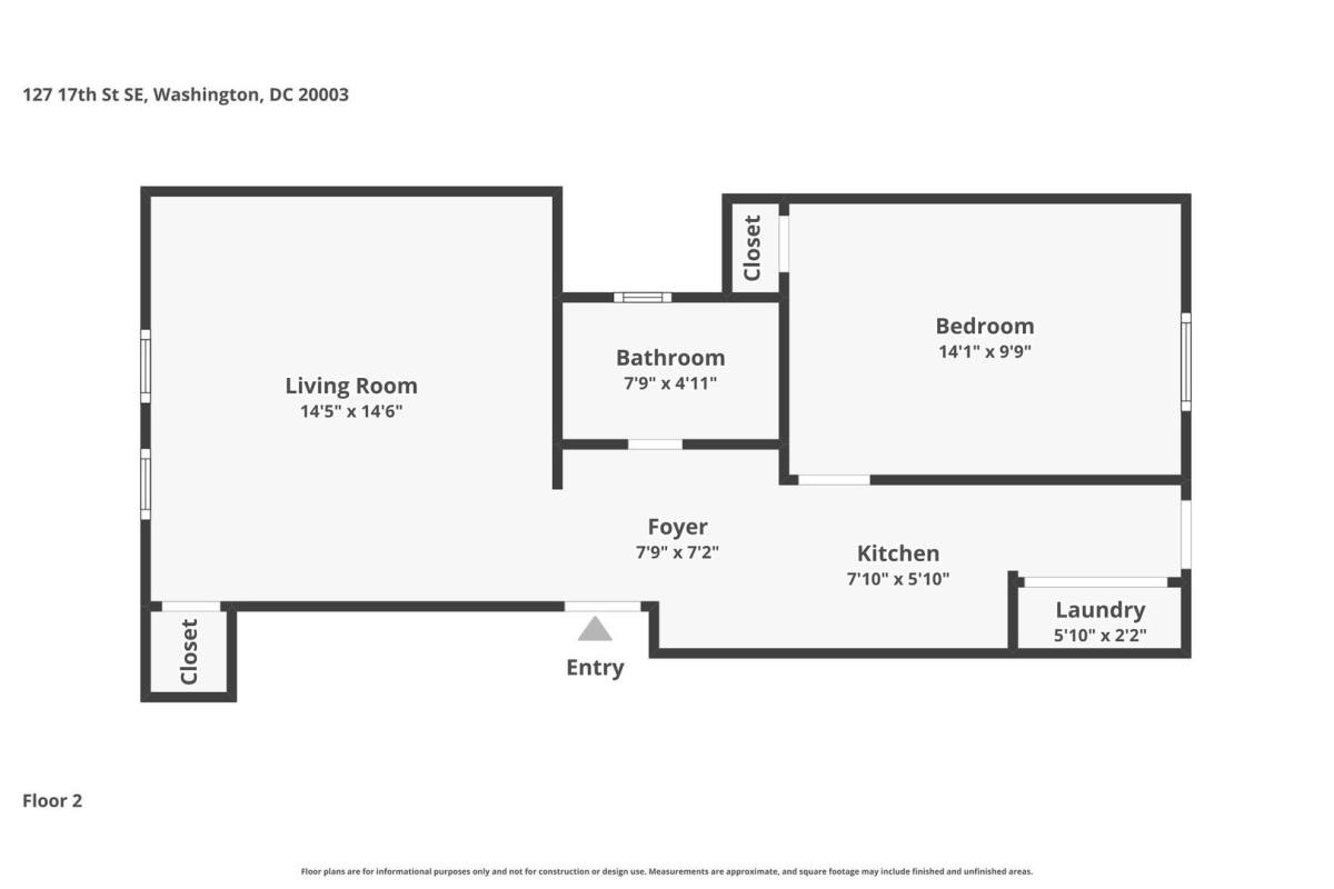 Apartment for rent at 127 17th St SE, Washington, DC 20003