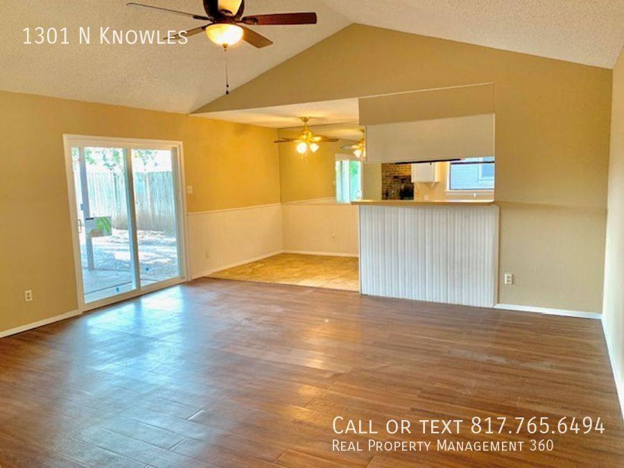 House for rent at 1301 N Knowles, Fort Worth, TX 76179