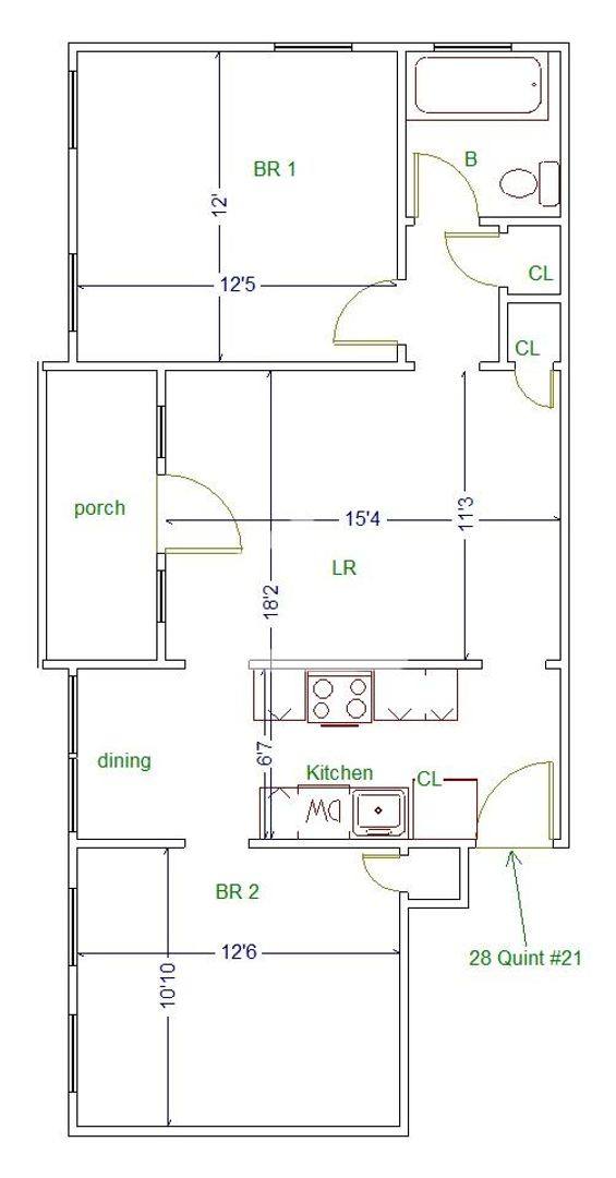 Apartment for rent at 34 Quint Ave #21U, Allston, MA 02134
