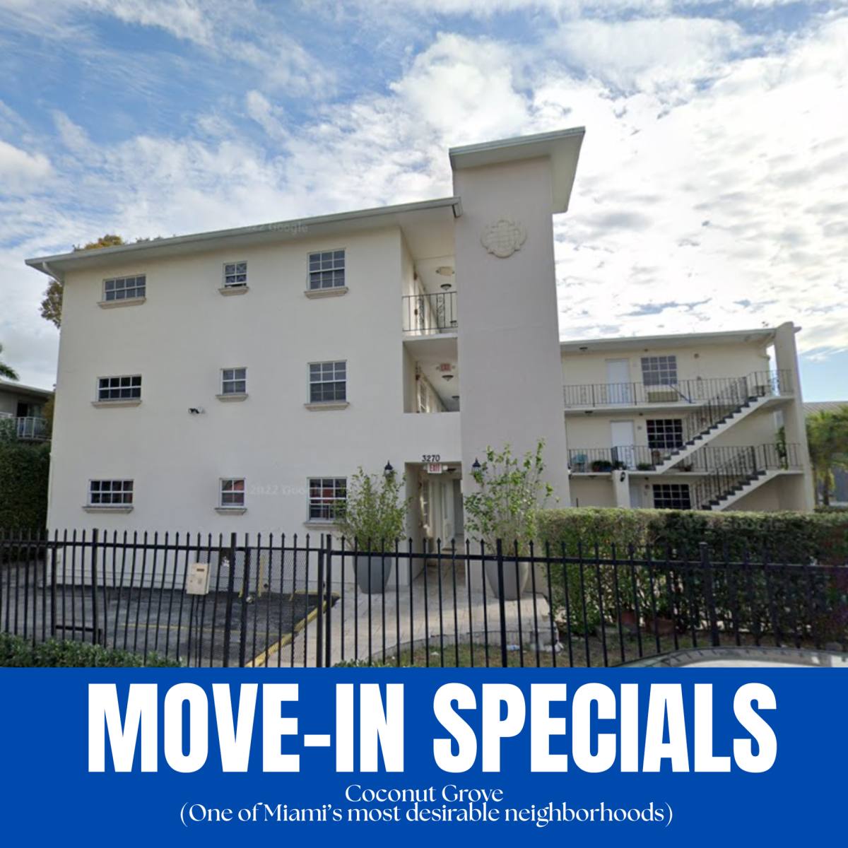 Apartment for rent at 3270 W Trade Ave, Miami, FL 33133