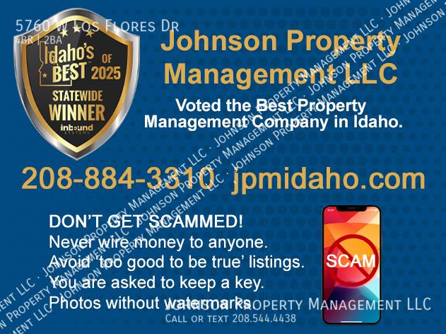 House for rent at 5760 W Los Flores Dr, Meridian, ID 83646
