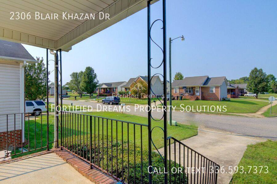 House for rent at 2306 Blair Khazan Dr, Greensboro, NC 27405
