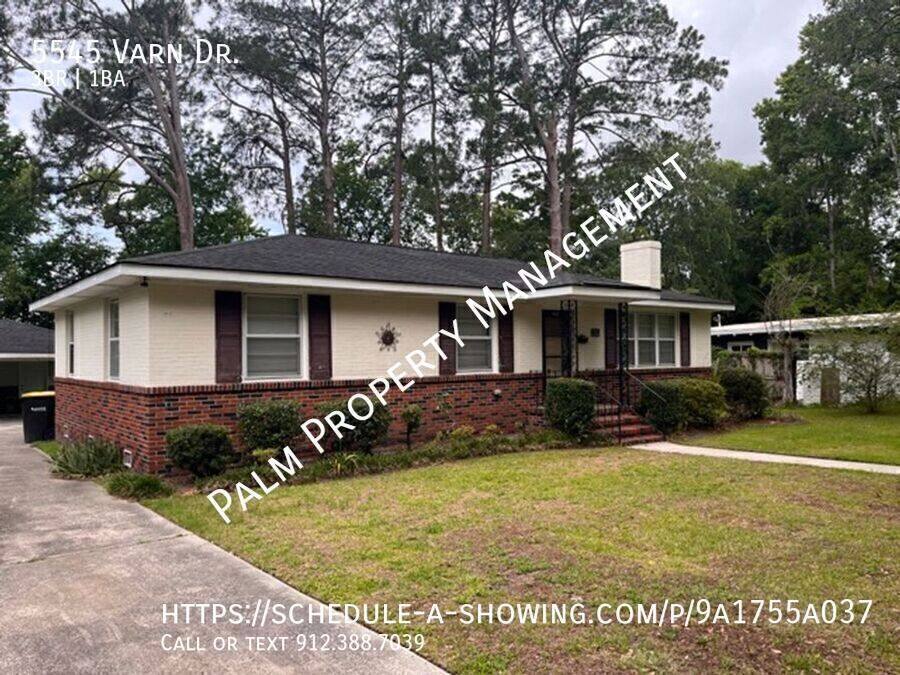 House for rent at 5545 Varn Dr, Savannah, GA 31405