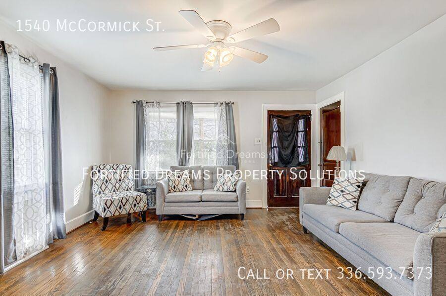 House for rent at 1540 McCormick St, Greensboro, NC 27403