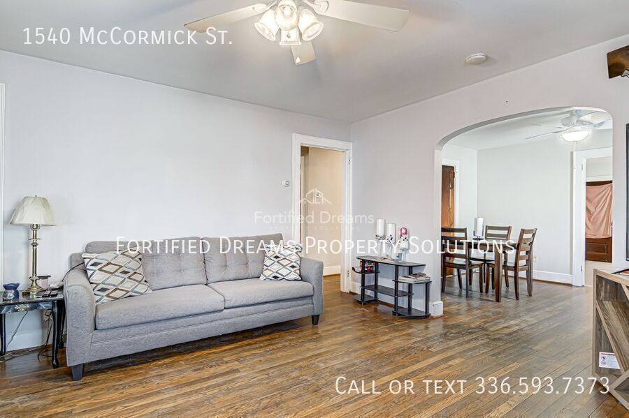 House for rent at 1540 McCormick St, Greensboro, NC 27403
