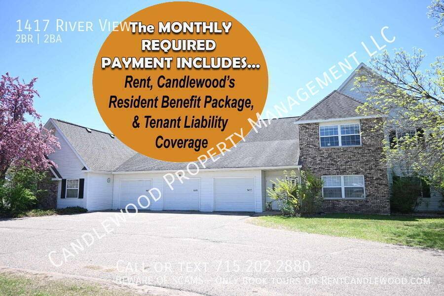 Apartment for rent at 1417 River View, Stevens Point, WI 54481
