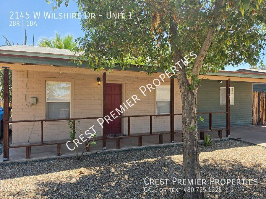 Apartment for rent at 2145 W Wilshire Dr #1, Phoenix, AZ 85009