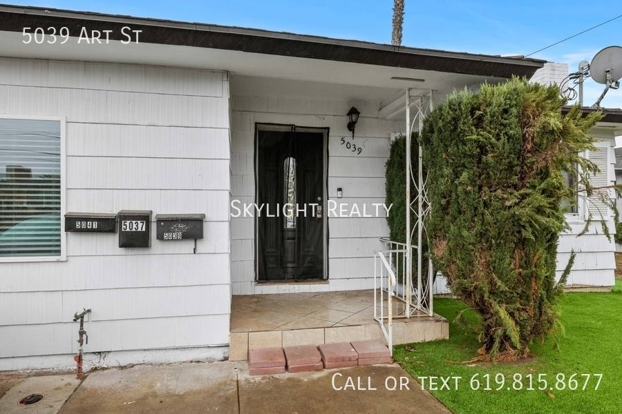 House for rent at 5039 Art St, San Diego, CA 92115