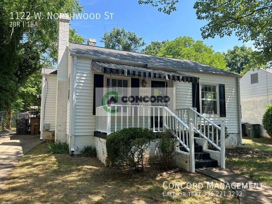 House for rent at 1122 W Northwood St, Greensboro, NC 27408