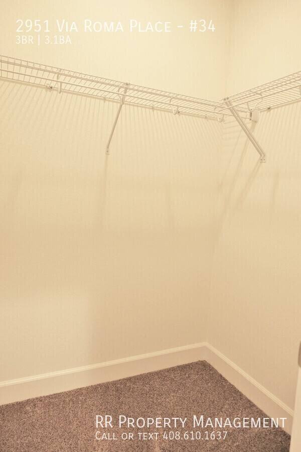 Townhouse for rent at 2951 Via Roma Place #34, Santa Clara, CA 95051