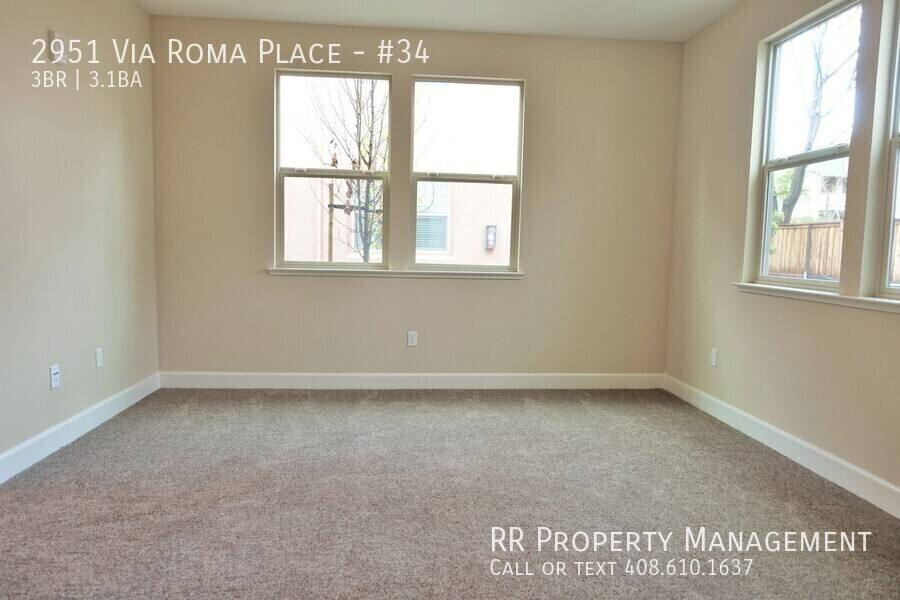 Townhouse for rent at 2951 Via Roma Place #34, Santa Clara, CA 95051