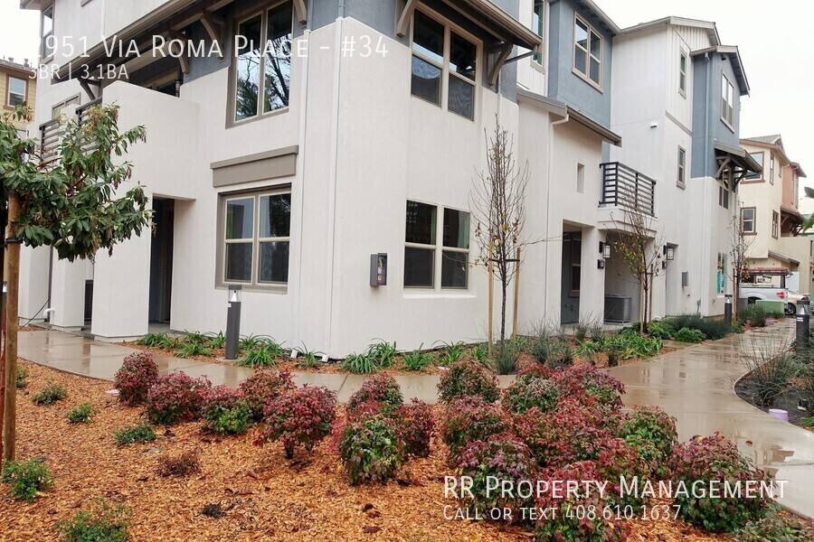 Townhouse for rent at 2951 Via Roma Place #34, Santa Clara, CA 95051