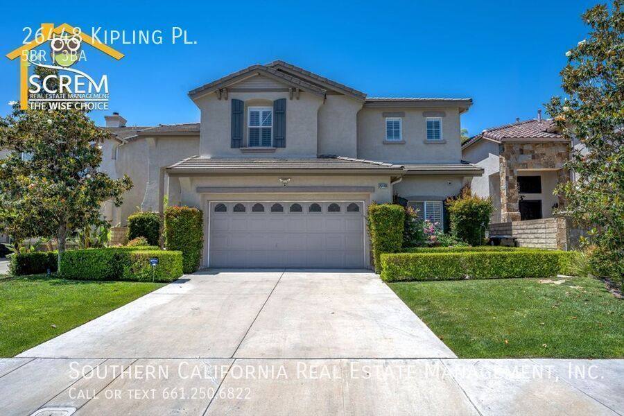House for rent at 26448 Kipling Place, Stevenson Ranch, CA 91381