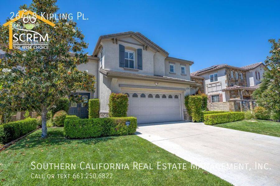 House for rent at 26448 Kipling Place, Stevenson Ranch, CA 91381