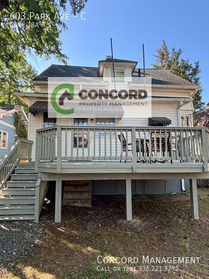 Apartment for rent at 603 Park Ave #C, Greensboro, NC 27405