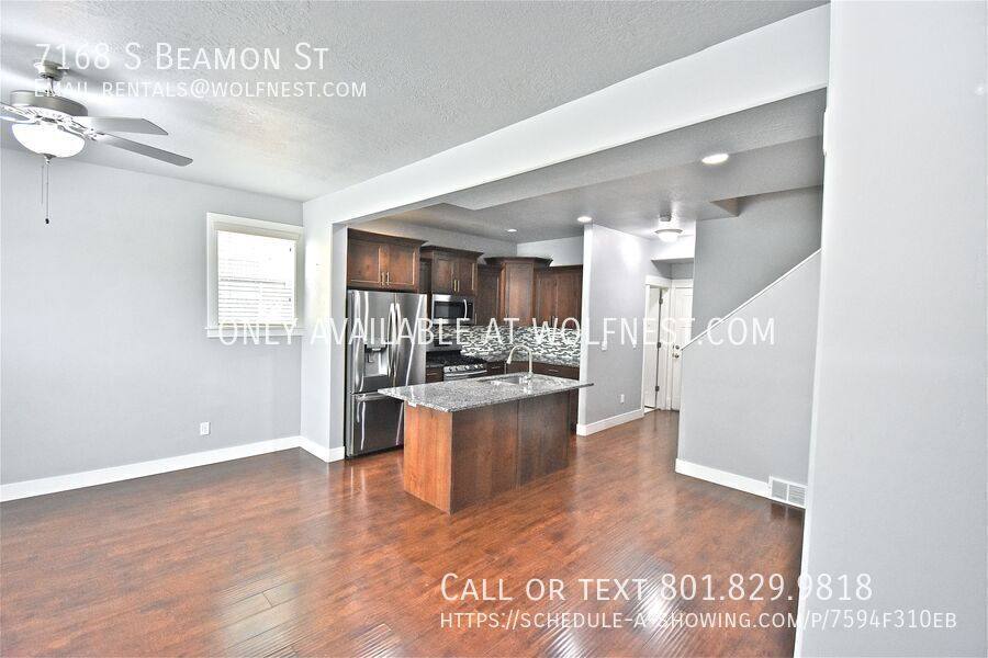 Townhouse for rent at 7168 S Beamon St, West Jordan, UT 84084