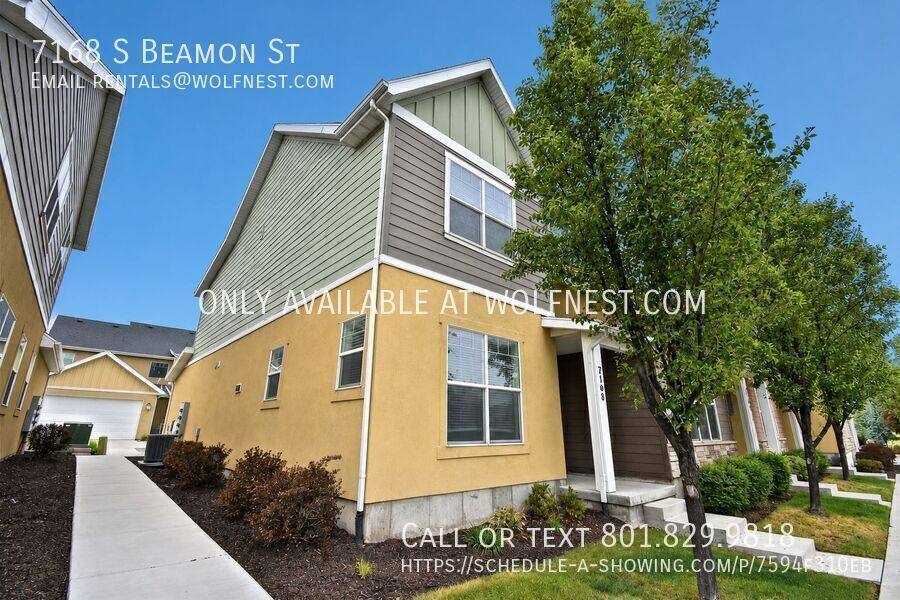 Townhouse for rent at 7168 S Beamon St, West Jordan, UT 84084