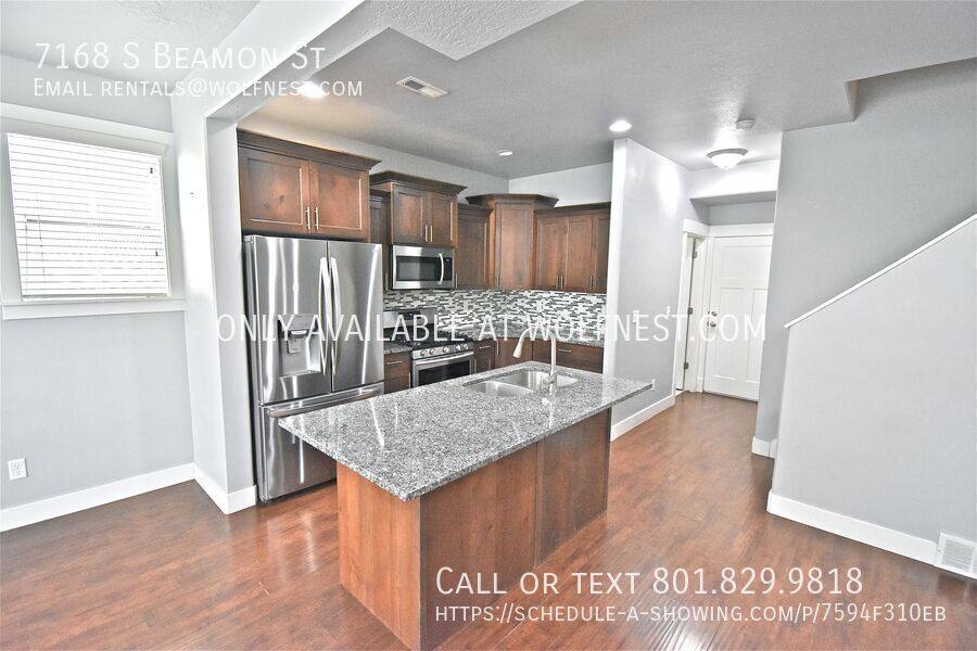 Townhouse for rent at 7168 S Beamon St, West Jordan, UT 84084