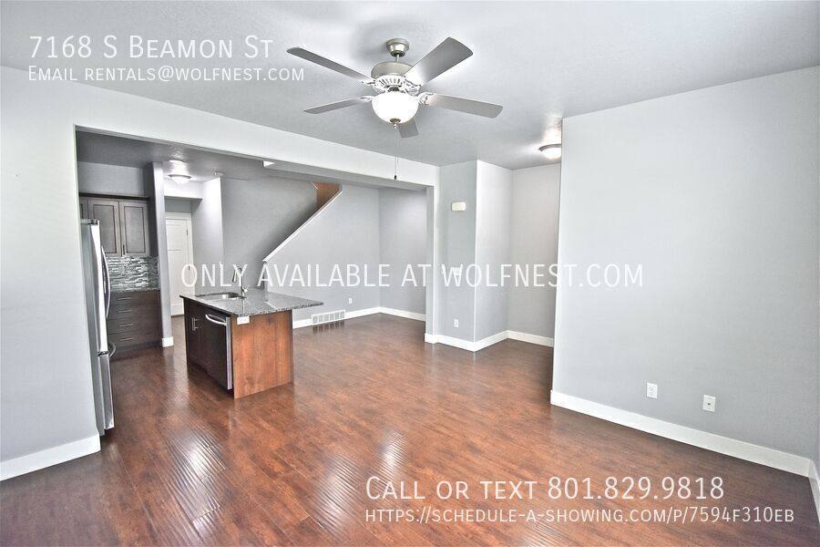 Townhouse for rent at 7168 S Beamon St, West Jordan, UT 84084