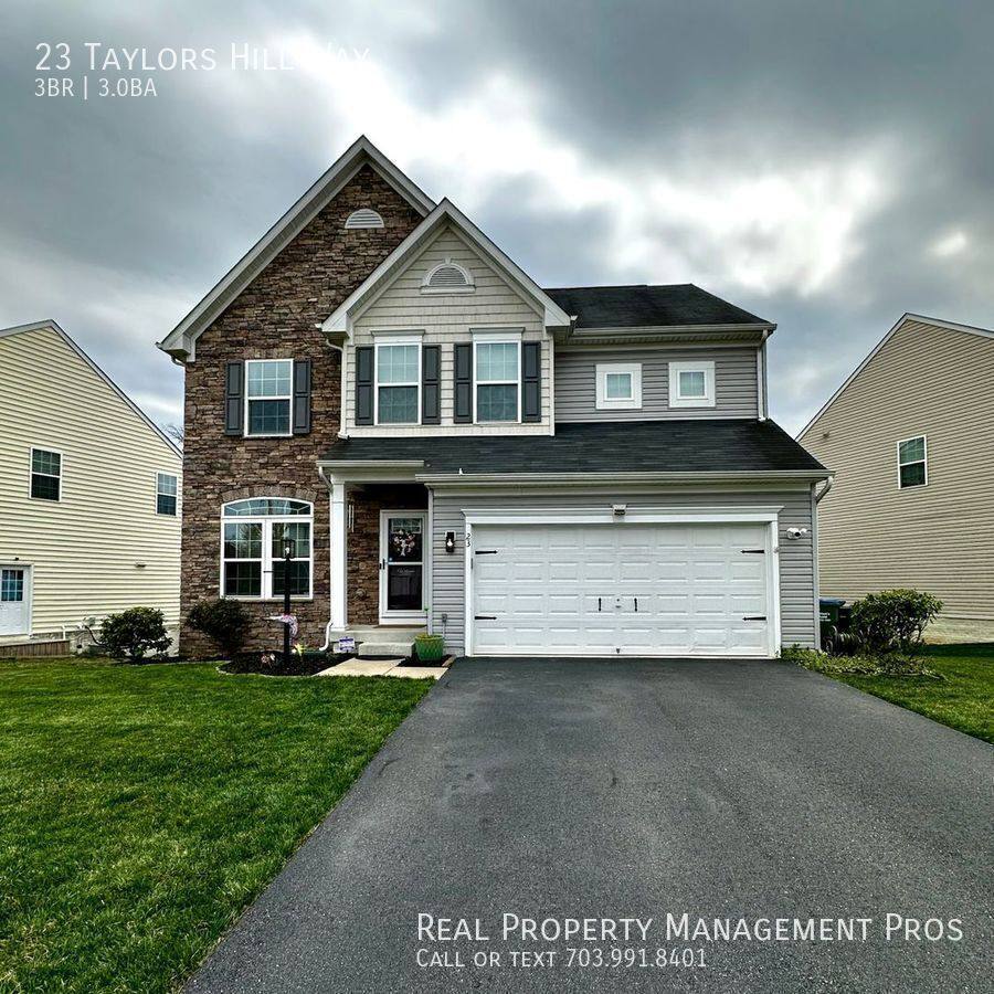 House for rent at 23 Taylors Hill Way, Fredericksburg, VA 22405
